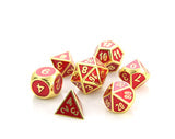 Die Hard - 7 Piece Set - Metal - Gemstone - Gold Ruby available at 401 Games Canada