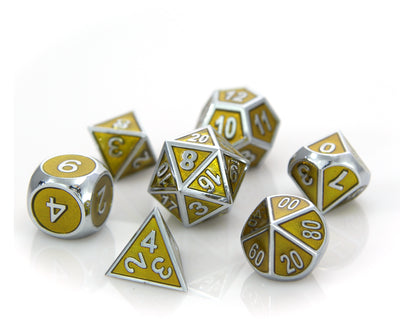 Die Hard - 7 Piece Set - Metal - Gemstone - Silver Topaz available at 401 Games Canada