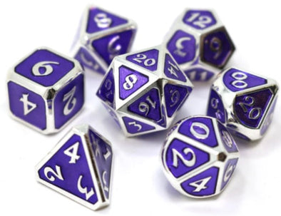 Die Hard - 7 Piece Set - Metal - Mythica - Platinum Amethyst available at 401 Games Canada