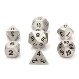 Die Hard - 7 Piece Set - Metal - RPG - Brilliant Silver available at 401 Games Canada