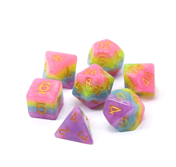 Die Hard - 7 Piece Set - Princess Unicorn Bubblegum available at 401 Games Canada