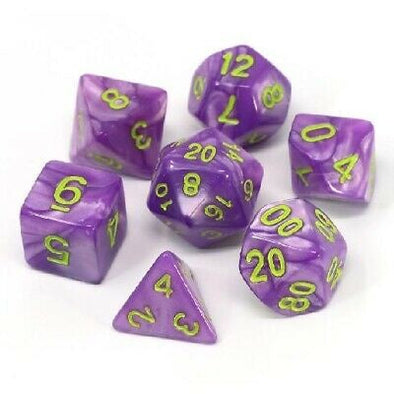 Die Hard - 7 Piece Set - Purple Trickster available at 401 Games Canada