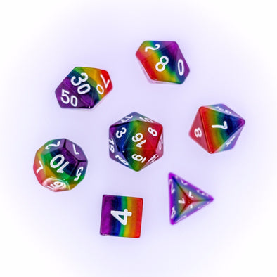 Die Hard - 7 Piece Set - Rainbow available at 401 Games Canada