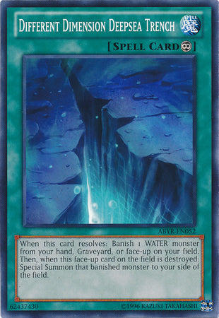 401 Games Canada - Different Dimension Deepsea Trench - ABYR-EN052 - Common - Unlimited 401 Games Canada - Different Dimension Deepsea Trench - ABYR-EN052 - Common - Unlimited