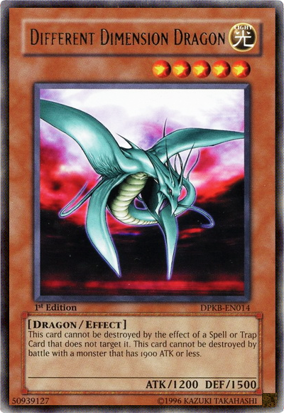 Different Dimension Dragon - DPKB-EN014 - Rare - 1st Edition available at 401 Games Canada