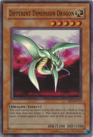 Different Dimension Dragon - DR1-EN177 - Super Rare available at 401 Games Canada