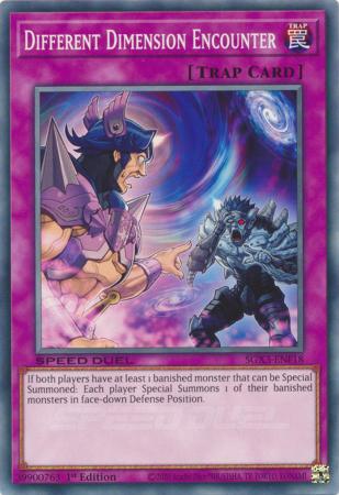 Different Dimension Encounter - SGX3-ENF18 - Common - 1st Edition available at 401 Games Canada