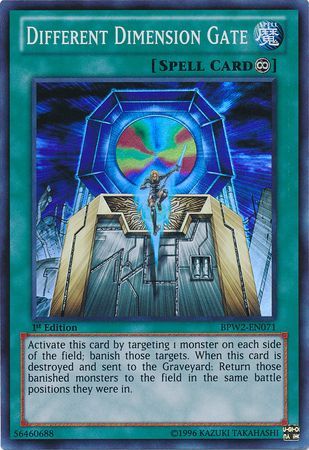 Different Dimension Gate - BPW2-EN071 - Super Rare - 1st Edition available at 401 Games Canada