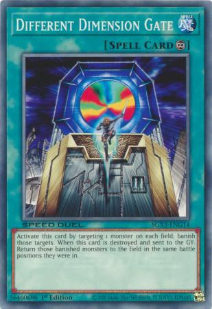Different Dimension Gate (G) - SGX3-ENG14 - Common - 1st Edition available at 401 Games Canada