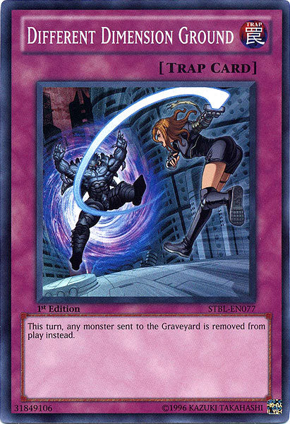 Different Dimension Ground - STBL-EN077 - Super Rare - 1st Edition available at 401 Games Canada