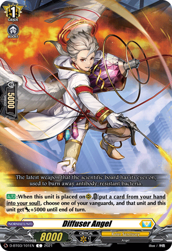 Diffuser Angel - D-BT03/101 - Common available at 401 Games Canada