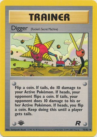 Digger - 75/82 - Uncommon - 1st Edition available at 401 Games Canada