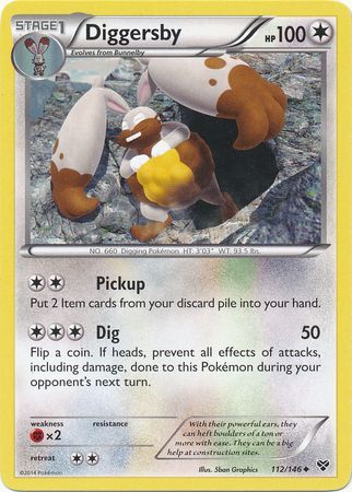 Diggersby - 112/146 - Uncommon available at 401 Games Canada