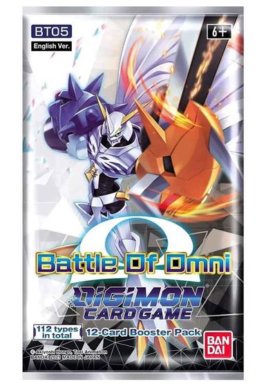 Digimon Card Game - Battle of Omni Booster Pack available at 401 Games Canada