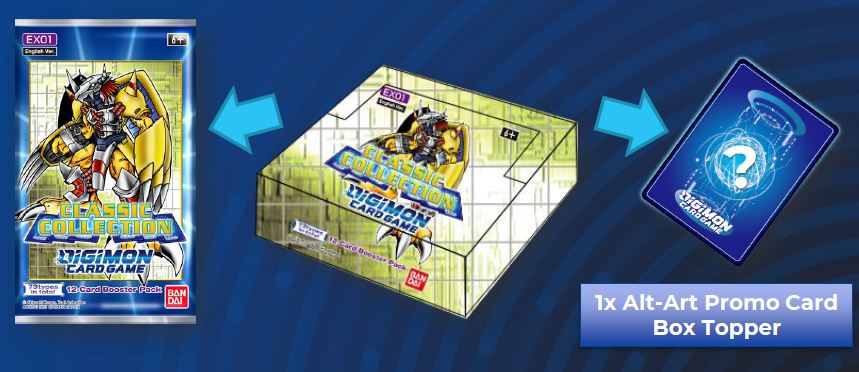 401 Games Canada - Digimon Card Game - Classic Collection Booster Box 401 Games Canada - Digimon Card Game - Classic Collection Booster Box