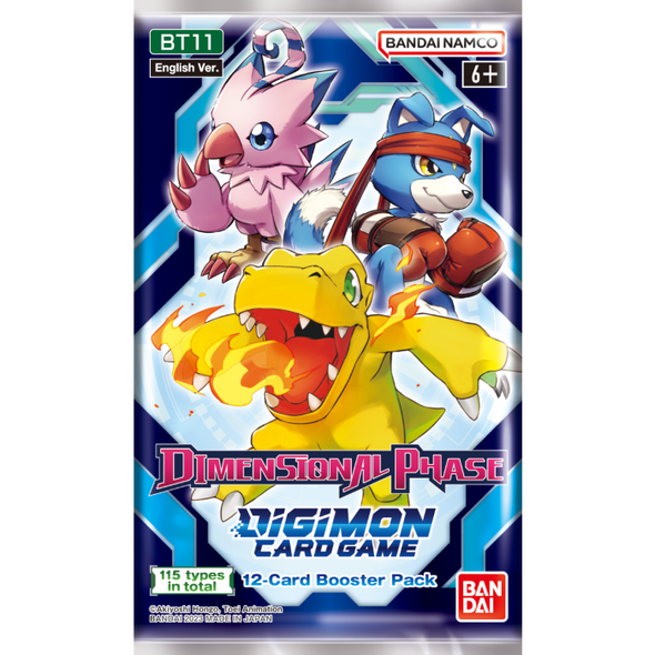 Digimon Card Game - Dimensional Phase Booster Pack available at 401 Games Canada