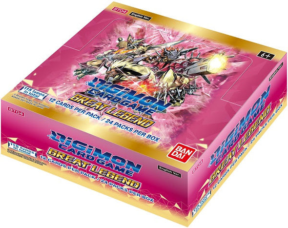 Digimon Card Game - Great Legend Booster Box available at 401 Games Canada