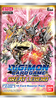 Digimon Card Game - Great Legend Booster Pack available at 401 Games Canada