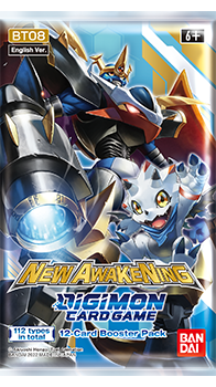 Digimon Card Game - New Awakening Booster Pack available at 401 Games Canada