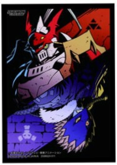 beelzemon card sleeves Digimon Game Official - Logo Digimon Card Game Beelzemon sleeves