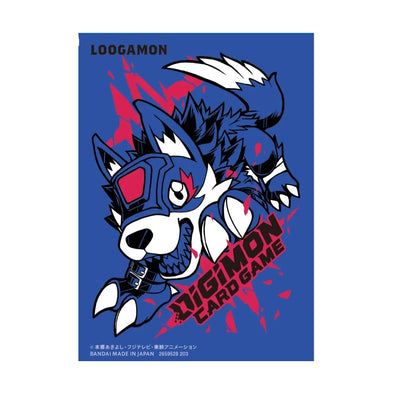 Digimon Card Game - Official Sleeves - "Loogamon" available at 401 Games Canada