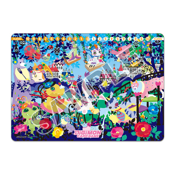 Digimon Card Game - Playmat and Card Set 2 - Floral Fun available at 401 Games Canada