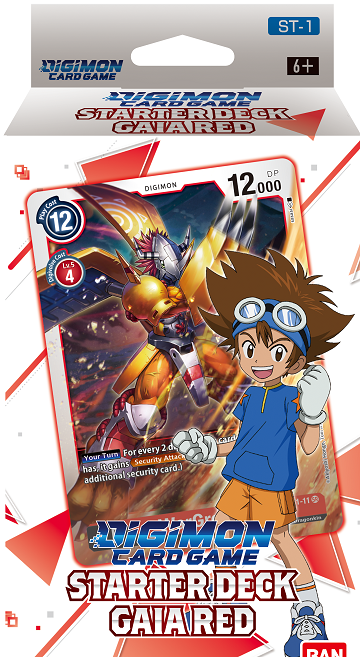 Digimon Card Game - Starter Deck - Gaia Red available at 401 Games Canada