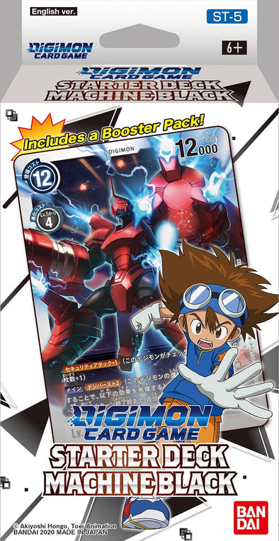 Digimon Card Game - Starter Deck - Machine Black available at 401 Games Canada