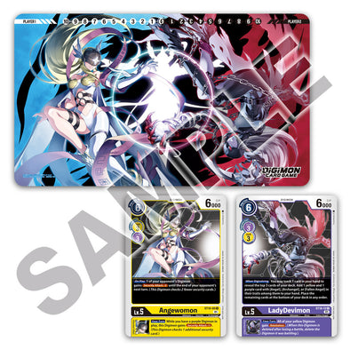 Digimon Card Game - Tamer Goods Set - Angewomon and Ladydevimon available at 401 Games Canada