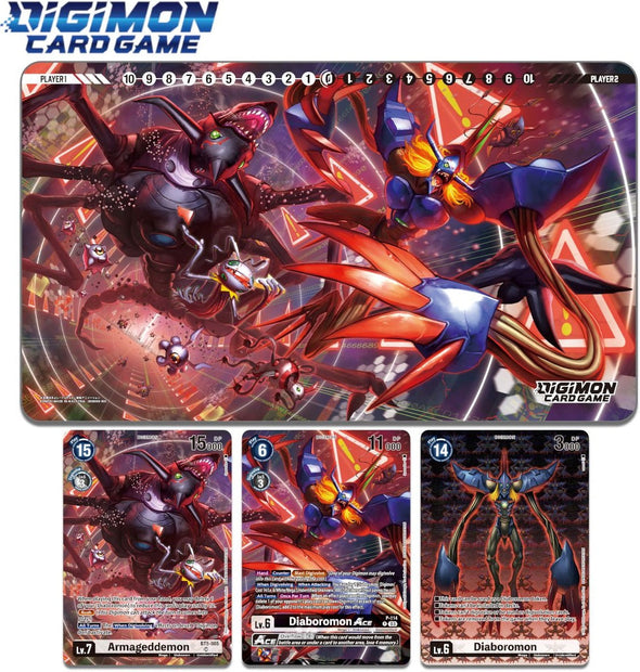 Digimon Card Game - Tamer Goods Set - Diaboromon (Pre-Order) available at 401 Games Canada