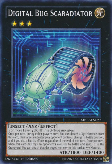 Digital Bug Scaradiator - MP17-EN027 - Common - 1st Edition available at 401 Games Canada