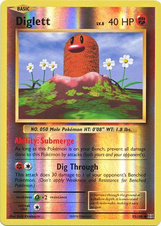 Diglett - 55/108 - Common - Reverse Holo available at 401 Games Canada