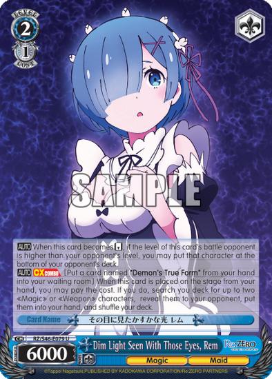 Dim Light Seen With Those Eyes, Rem - RZ/S46-E079 - Uncommon available at 401 Games Canada