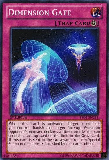 Dimension Gate - BP02-EN213 - Common - 1st Edition available at 401 Games Canada