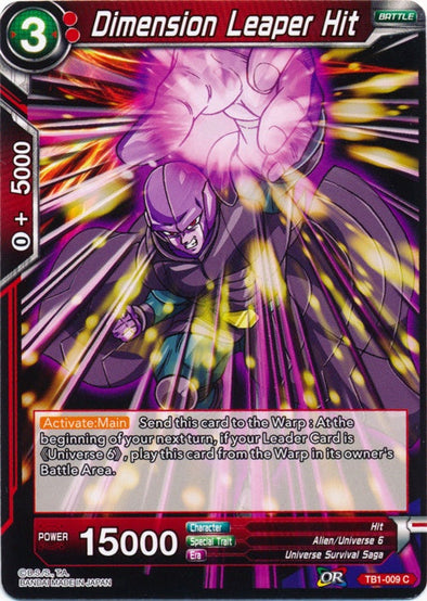 Dimension Leaper Hit - TB1-009 - Common (Foil) available at 401 Games Canada