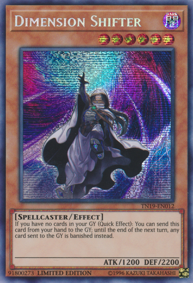 Dimension Shifter - TN19-EN012 - Prismatic Secret Rare - Limited Edition available at 401 Games Canada