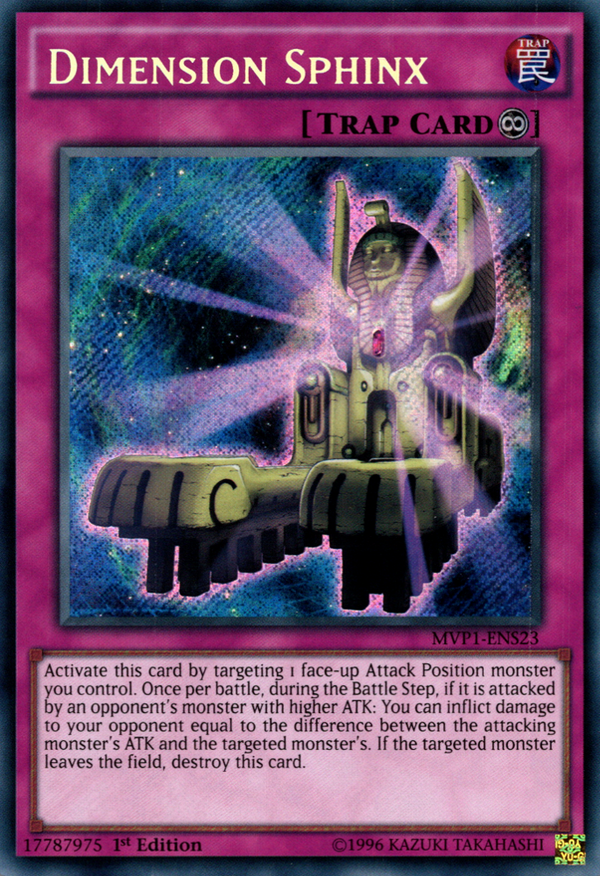 Dimension Sphinx - MVP1-ENS23 - Secret Rare - 1st Edition available at 401 Games Canada