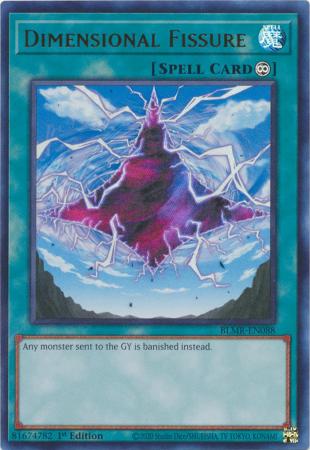 Dimensional Fissure - BLMR-EN088 - Ultra Rare - 1st Edition available at 401 Games Canada