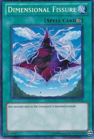 Dimensional Fissure - LCGX-EN215 - Secret Rare - Unlimited available at 401 Games Canada