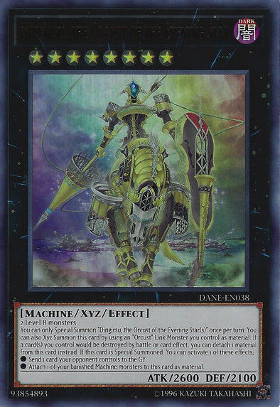 Dingirsu, the Orcust of the Evening Star - DANE-EN038 - Ultra Rare - Unlimited available at 401 Games Canada