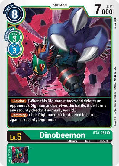 Dinobeemon - BT3-055 - Rare available at 401 Games Canada