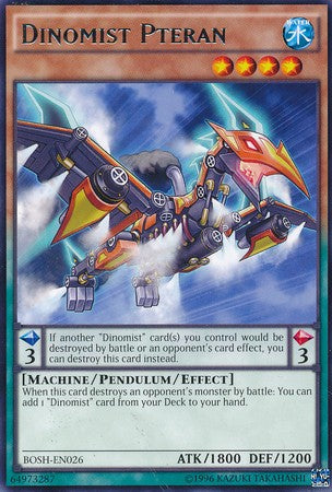 Dinomist Pteran - BOSH-EN026 - Rare - Unlimited available at 401 Games Canada