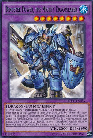 Dinoster Power, the Mighty Dracoslayer - BOSH-EN046 - Rare - Unlimited available at 401 Games Canada