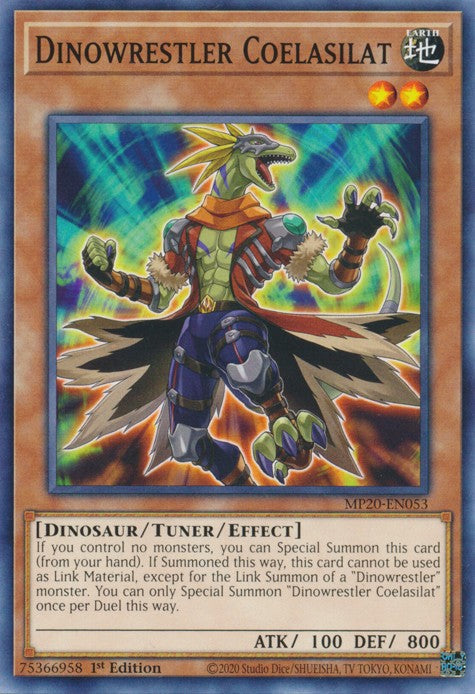 Dinowrestler Coelasilat - MP20-EN053 - Common - 1st Edition available at 401 Games Canada