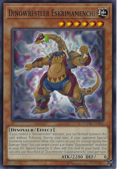 Dinowrestler Eskrimamenchi - DANE-EN006 - Common - Unlimited available at 401 Games Canada