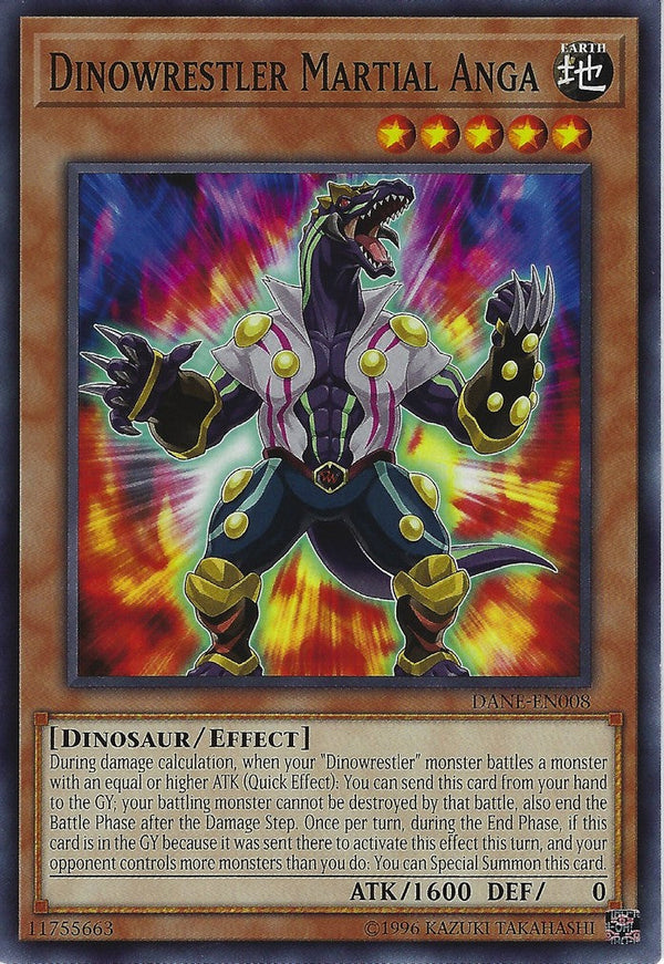 Dinowrestler Martial Anga - DANE-EN008 - Common - Unlimited available at 401 Games Canada