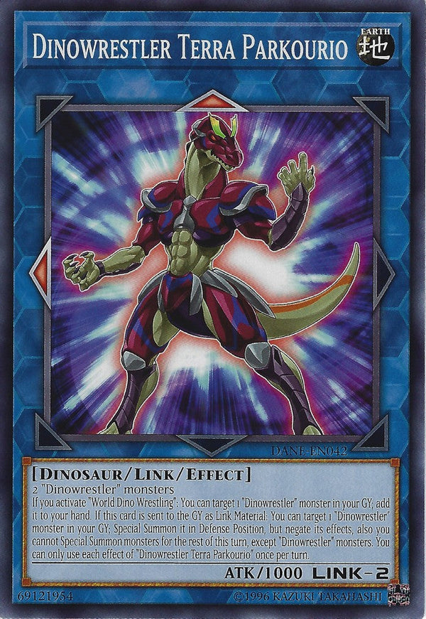 Dinowrestler Terra Parkourio - DANE-EN042 - Common - Unlimited available at 401 Games Canada