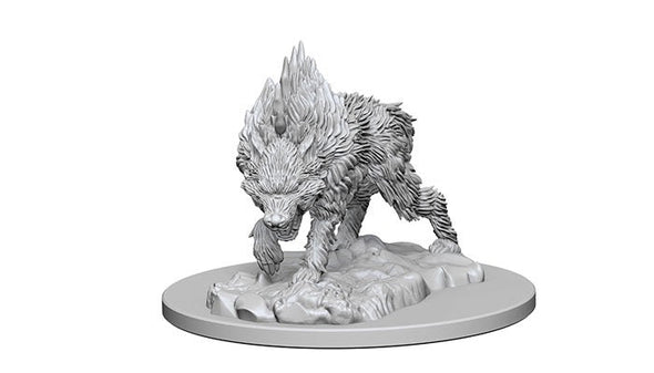 Dire Wolf - Pathfinder Deep Cuts Unpainted Minis available at 401 Games Canada