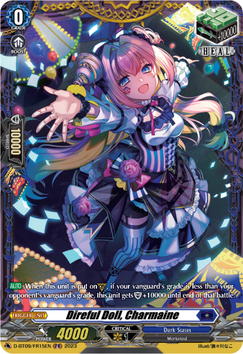 Direful Doll, Charmaine - D-BT09/FR15 - Frame Rare available at 401 Games Canada