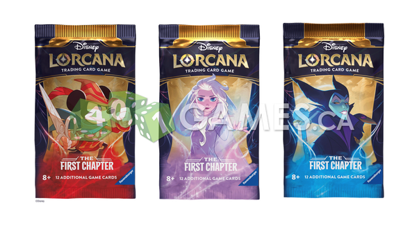 Disney Lorcana: The First Chapter - Booster Pack available at 401 Games Canada